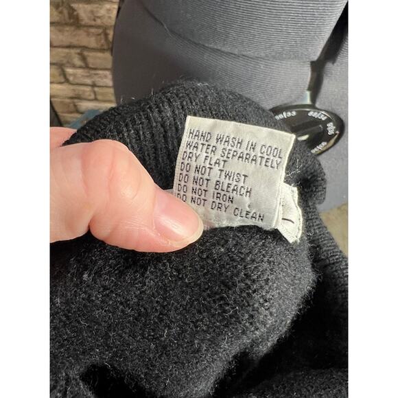 sweater turtle neck ribbed black - Picture 9 of 9